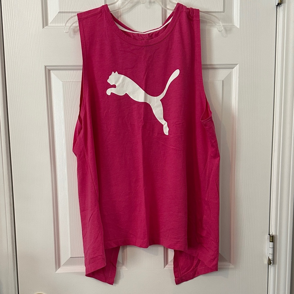 Puma Fuchsia Sleeveless Top